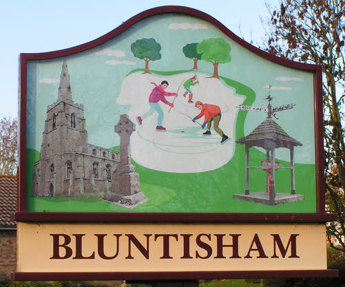 Bluntisham_Village_sign
